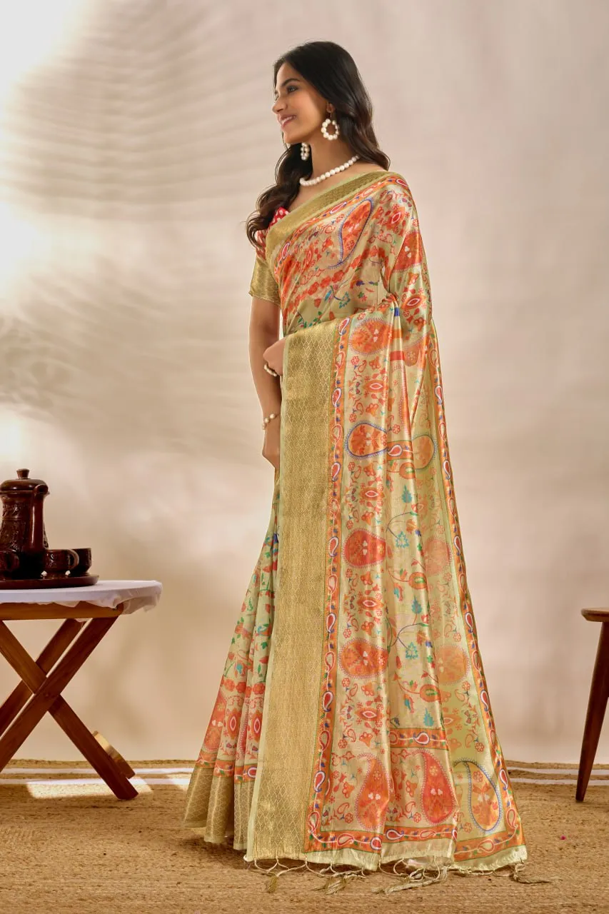 Soft Silk Saree - Image 7 in Surat